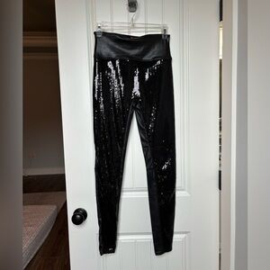 Black sequin Spanx - size small NWOT